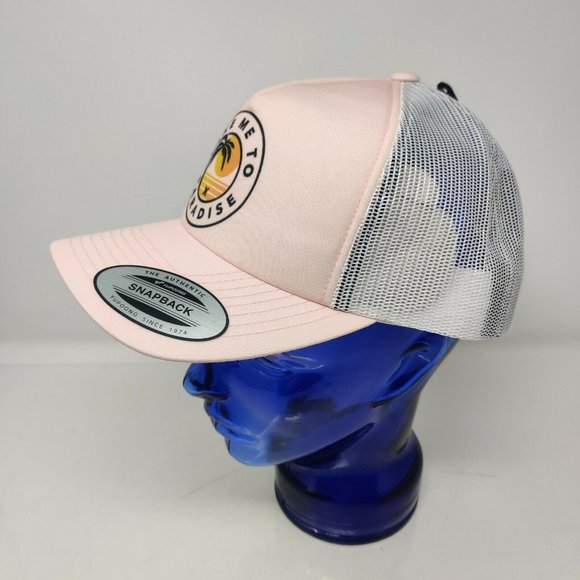 Hurley Women's Take Me To Paradise Trucker Hat Cap -Pink - Picture 5 of 9